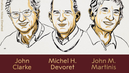 因发现电路中的宏观量子现象，英法美3位科学家获本年度诺贝尔物理学奖