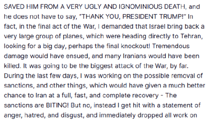 特朗普：已“放弃”解除对伊朗制裁的所有工作 哈梅内伊“厚颜无耻且愚蠢”