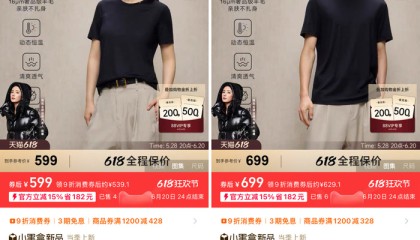 贵价国货羽绒服高梵想在夏天卖货