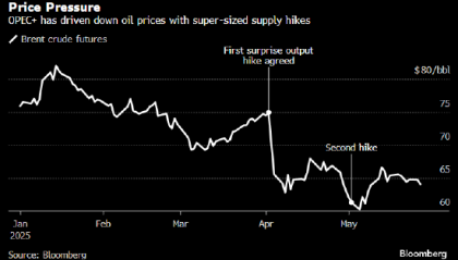 OPEC+将召开会议讨论产油配额 随后就7月是否增产做出决定