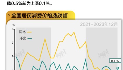 基本面 | 全年CPI同比上涨0.2%，12月同比连续3个月负增长