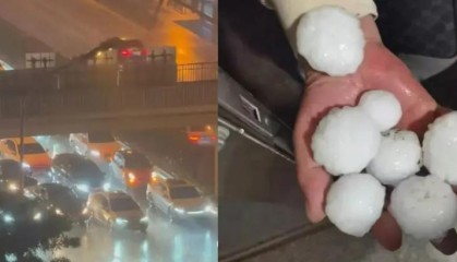 为躲冰雹把车停桥下致严重拥堵,违法吗?律师解读