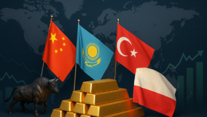 世界黄金协会：5月全球央行增持20吨黄金，第一名哈萨克斯坦增持7吨