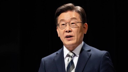 韩国总统李在明在国会宣誓就职